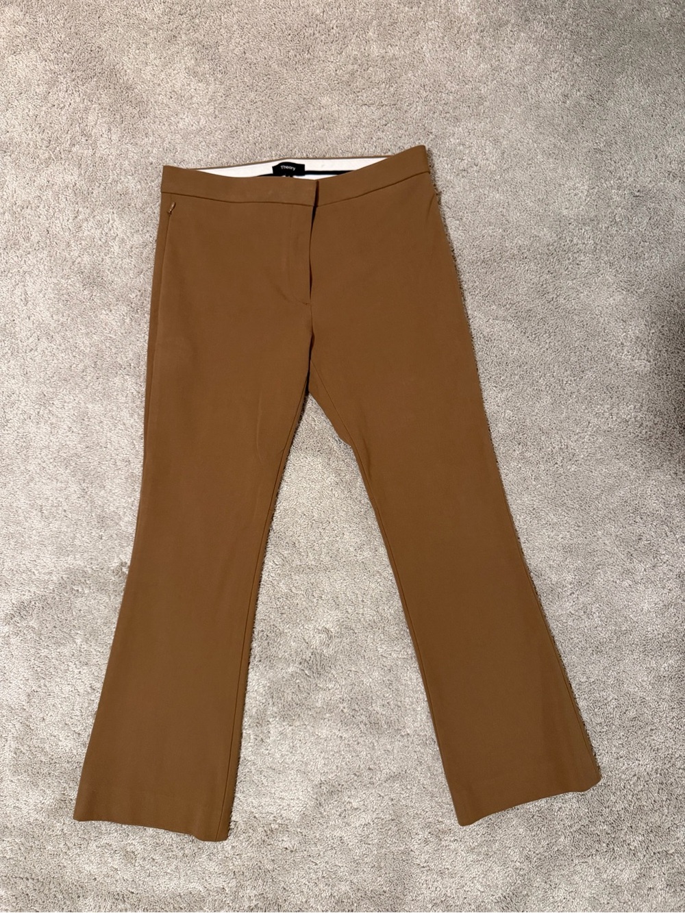 Theory Tan Dress Pants